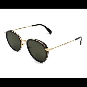 CELINE | 41423/S Black & gold round frames